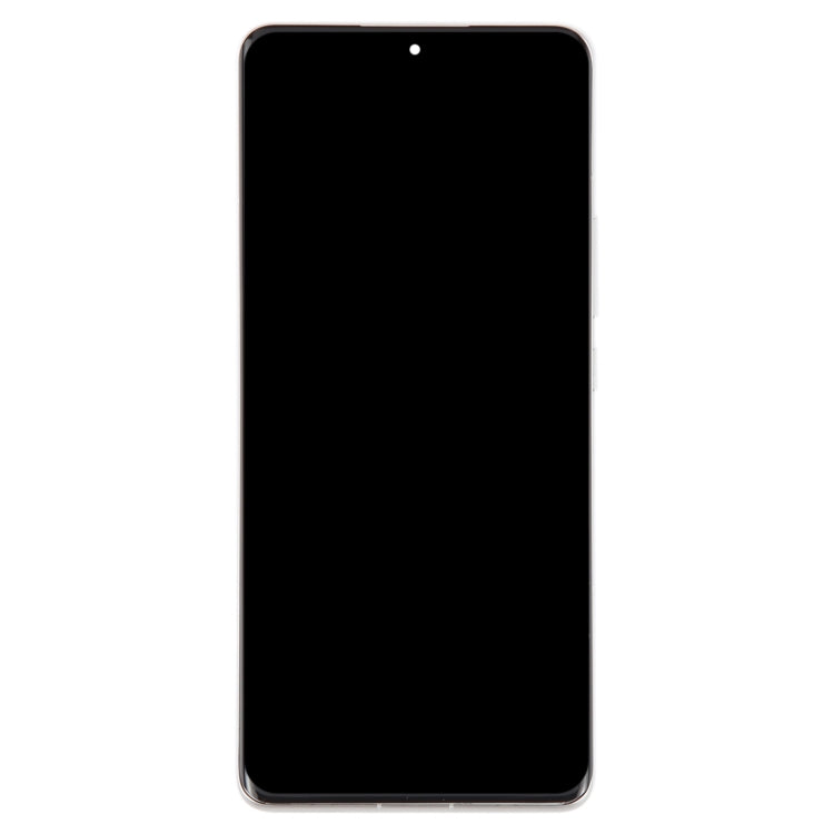 For Xiaomi 12 Pro / 12S Pro AMOLED Original LCD Screen Digitizer Full Assembly with Frame (Silver)