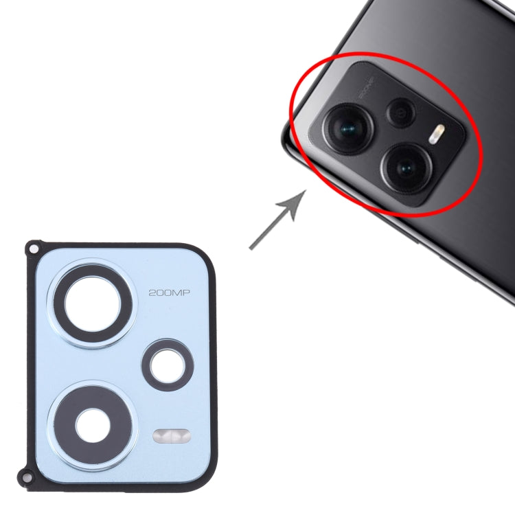 Back Camera Lens Frame for Xiaomi Redmi Note 12 Pro+ (Blue)