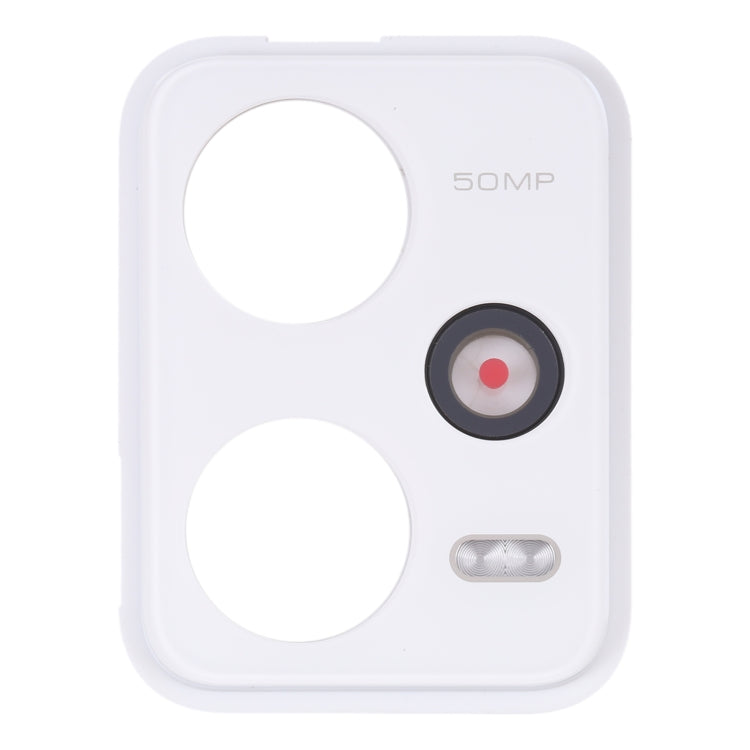 Back Camera Lens Frame for Xiaomi Redmi Note 12 Pro 5G (White)