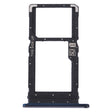 For Motorola Moto One Fusion Plus Original SIM Card Tray + Micro SD Card Tray (Blue) - Card Socket by PMC TechLife | Online Shopping South Africa | PMC TechLife
