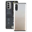 For Motorola Moto G51 5G Original Battery Back Cover(Gold) - Back Cover by PMC TechLife | Online Shopping South Africa | PMC TechLife
