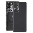 For vivo X70 Pro OEM Glass Battery Back Cover(Black) - Back Cover by PMC TechLife | Online Shopping South Africa | PMC TechLife