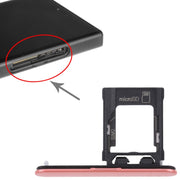 For Sony Xperia XZ1 Compact Original SIM Card Tray + Micro SD Card Tray (Orange)