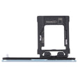 For Sony Xperia XZ1 Compact Original SIM Card Tray + Micro SD Card Tray (Blue) - Card Tray by PMC TechLife | Online Shopping South Africa | PMC TechLife