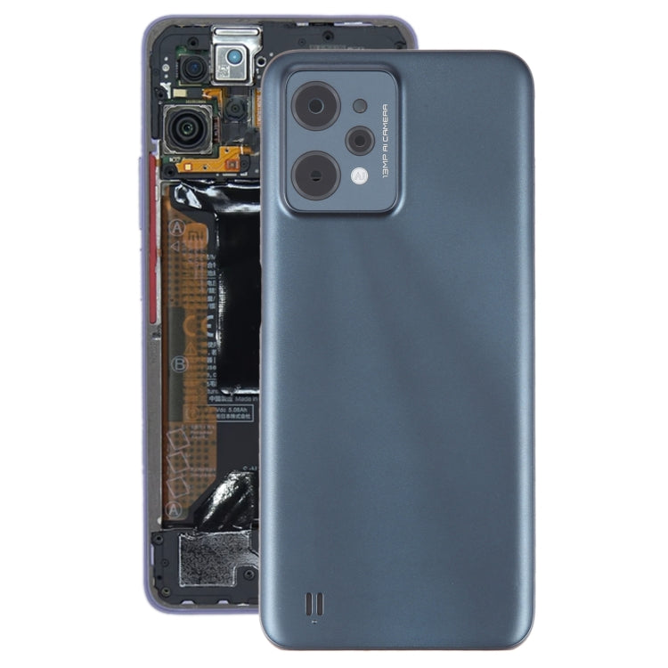 For Realme C31 Original Battery Back Cover with Camera Lens Cover(Dark Green)
