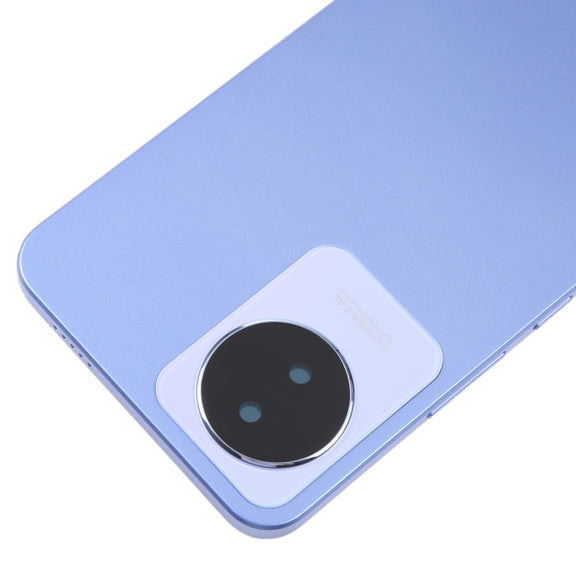 For vivo Y02 Original Battery Back Cover with Camera Lens Cover(Blue)