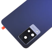 For vivo V21 Original Battery Back Cover with Camera Lens Cover(Blue)