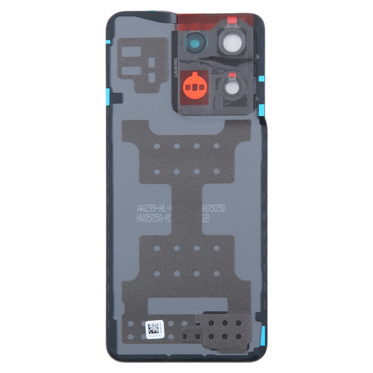 For OPPO Reno8 5G Original Battery Back Cover with Camera Lens Cover(Black)