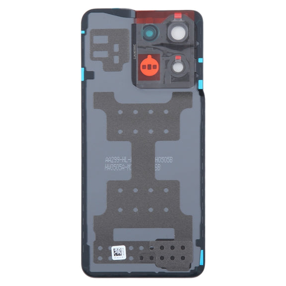 For OPPO Reno8 5G Original Battery Back Cover with Camera Lens Cover(Black)