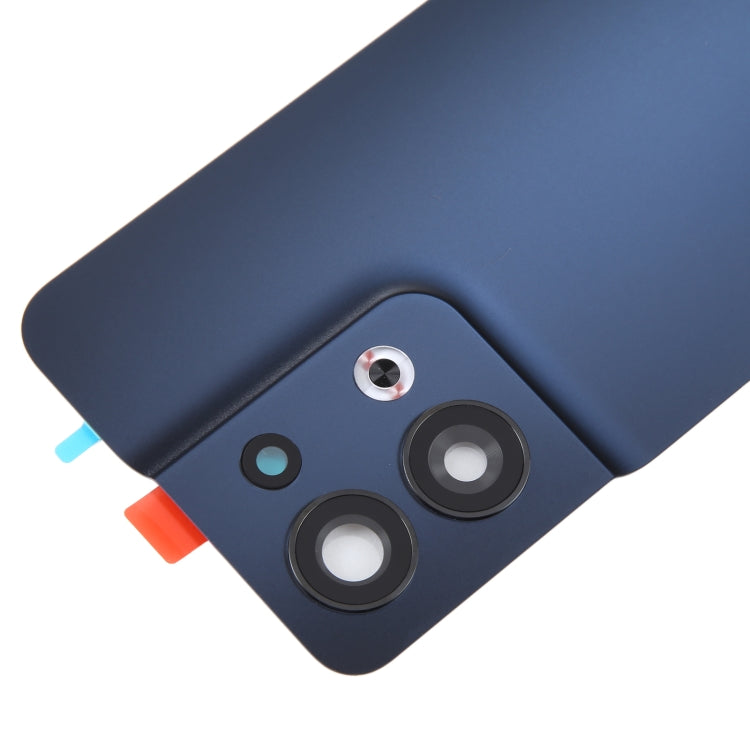 For OPPO Reno8 5G Original Battery Back Cover with Camera Lens Cover(Black)