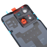 For OPPO Reno8 5G Original Battery Back Cover with Camera Lens Cover(Black)