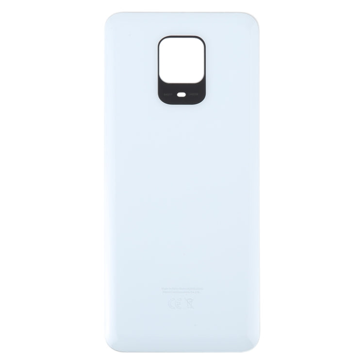 For Xiaomi Redmi Note 9 Pro India OEM Glass Battery Back Cover(White)