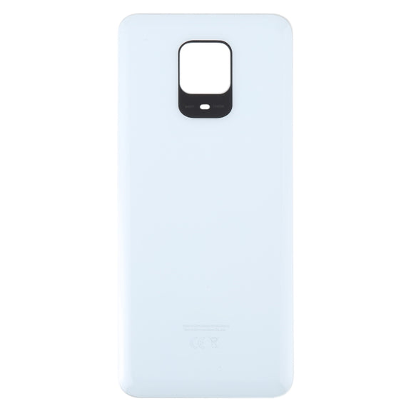 For Xiaomi Redmi Note 9 Pro India OEM Glass Battery Back Cover(White)