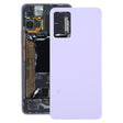For Xiaomi 11i HyperCharge Glass Battery Back Cover(Purple) - Back Cover by PMC TechLife | Online Shopping South Africa | PMC TechLife