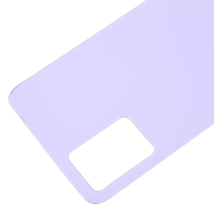 For Xiaomi 11i HyperCharge Glass Battery Back Cover(Purple)