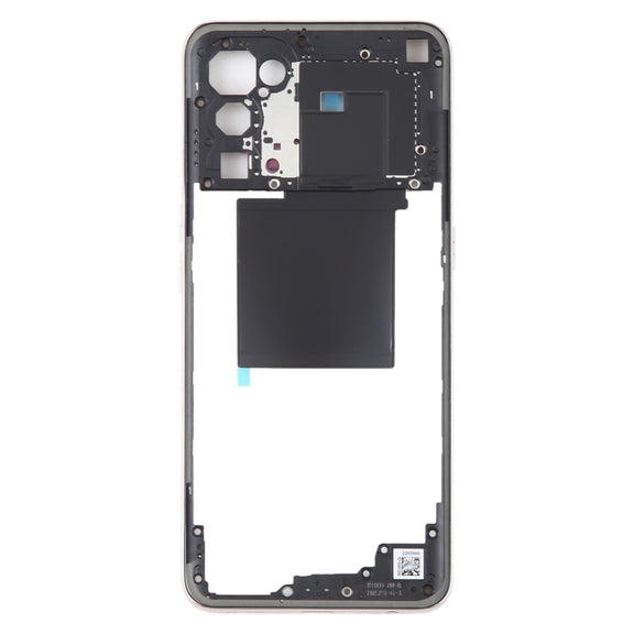 For OPPO Reno5 5G Original Middle Frame Bezel Plate (Gold)