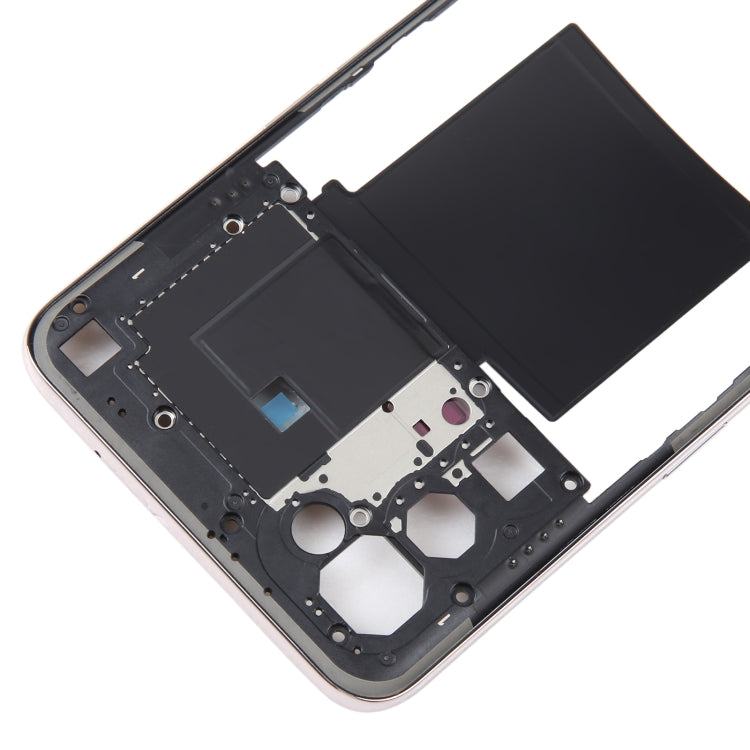 For OPPO Reno5 5G Original Middle Frame Bezel Plate (Gold)