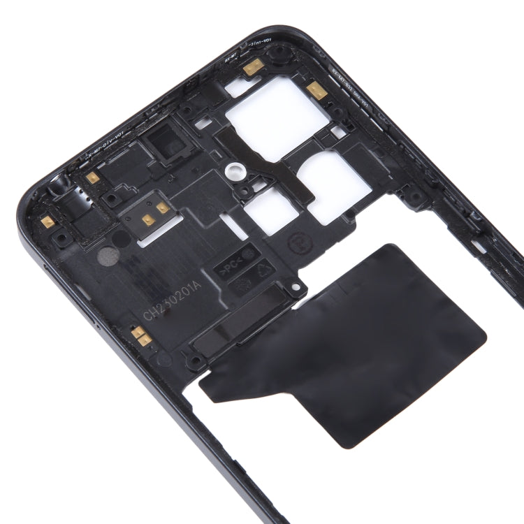For Xiaomi Redmi Note 12 4G Original Middle Frame Bezel Plate (Black)