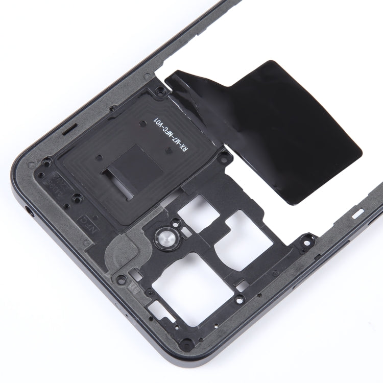 For Xiaomi Redmi Note 12 4G Original Middle Frame Bezel Plate (Black)