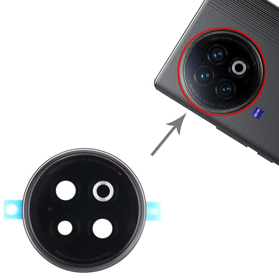 For vivo X Fold2 Original Camera Lens Cover (Black)