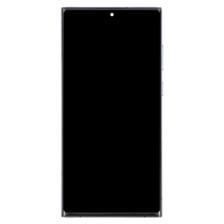 For Samsung Galaxy S22 Ultra 5G SM-S908B EU Edition 6.78 inch OLED  LCD Screen Digitizer Full Assembly with Frame (Green)