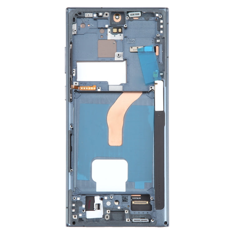 For Samsung Galaxy S22 Ultra 5G SM-S908B EU Edition 6.78 inch OLED  LCD Screen Digitizer Full Assembly with Frame (Green)