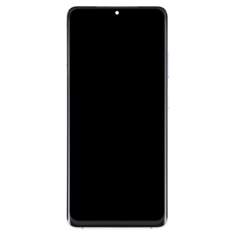 OLED LCD Screen For Samsung Galaxy S21 Ultra 5G SM-G998B Digitizer Full Assembly with Frame, Display Size: 6.78 inch (Silver)