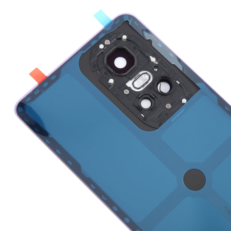 For OPPO Reno10 Pro Global Original Battery Back Cover with Camera Lens Cover(Purple)