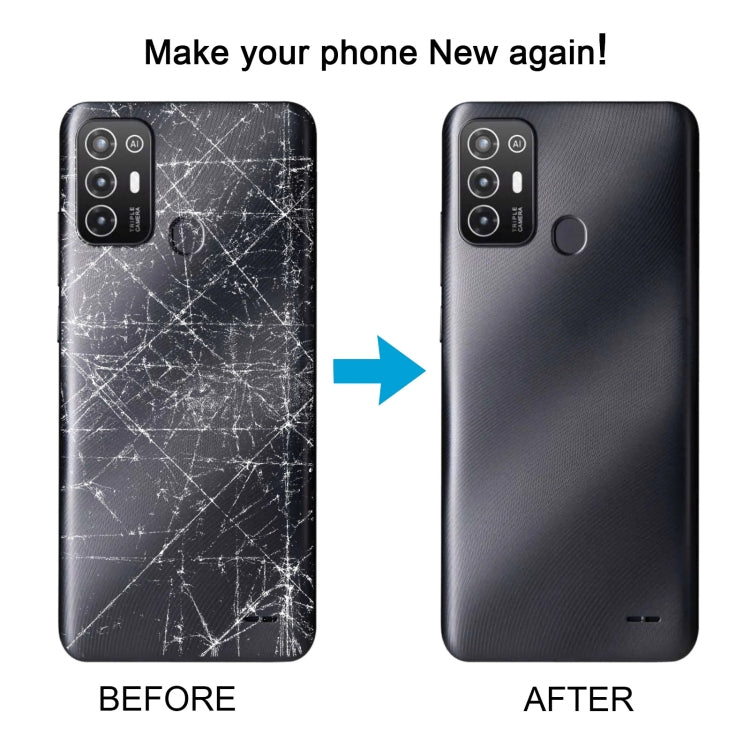 For ZTE Blade A52 Battery Back Cover(Grey)