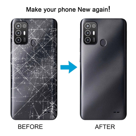 For ZTE Blade A52 Battery Back Cover(Grey)