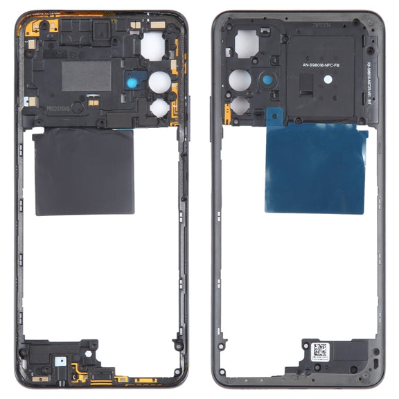 For Xiaomi Redmi Note 11S 5G Original Middle Frame Bezel Plate (Black)