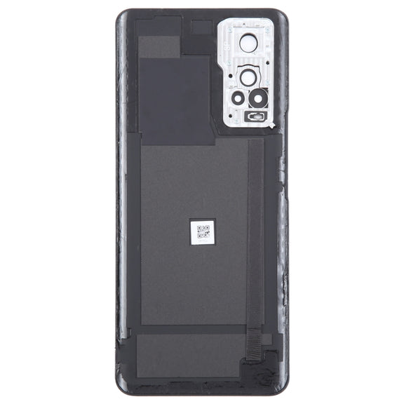 For ZTE Axon 30 5G A2322 Battery Back Cover with Camera Lens Cover(Black)