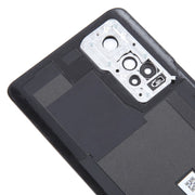 For ZTE Axon 30 5G A2322 Battery Back Cover with Camera Lens Cover(Black)