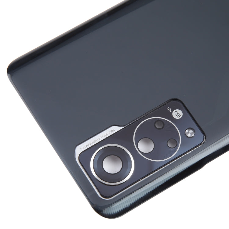 For ZTE Axon 30 5G A2322 Battery Back Cover with Camera Lens Cover(Black)