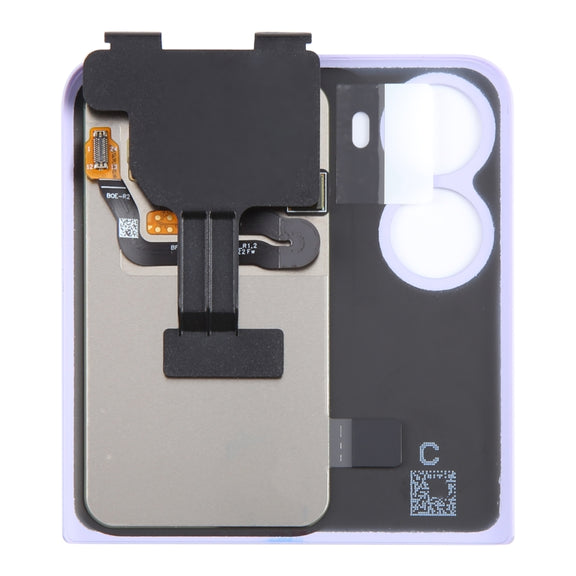 Original LCD Secondary Screen for OPPO Find N2 Flip With Digitizer Full Assembly (Purple)