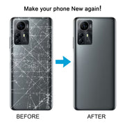 For ZTE Blade A72S A7050 Battery Back Cover(Black)