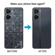 For ZTE Blade V40 Design Battery Back Cover(Grey)