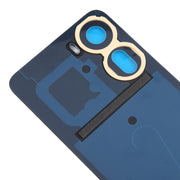 For ZTE Blade V40 Design Battery Back Cover(Blue)