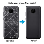 For Nokia C20 Plus Original Battery Back Cover(Black)