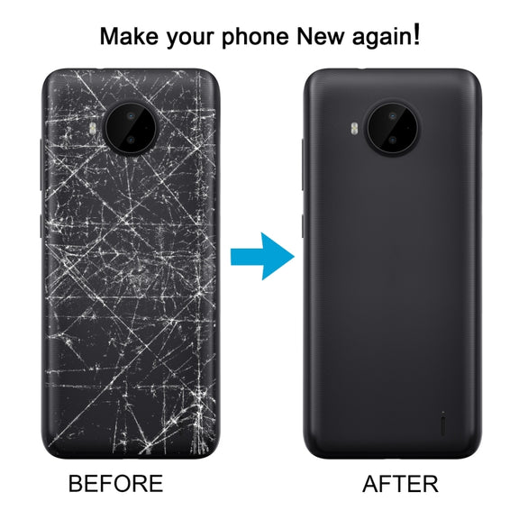 For Nokia C20 Plus Original Battery Back Cover(Black)