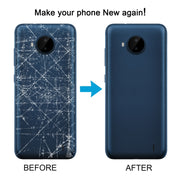 For Nokia C20 Plus Original Battery Back Cover(Blue)