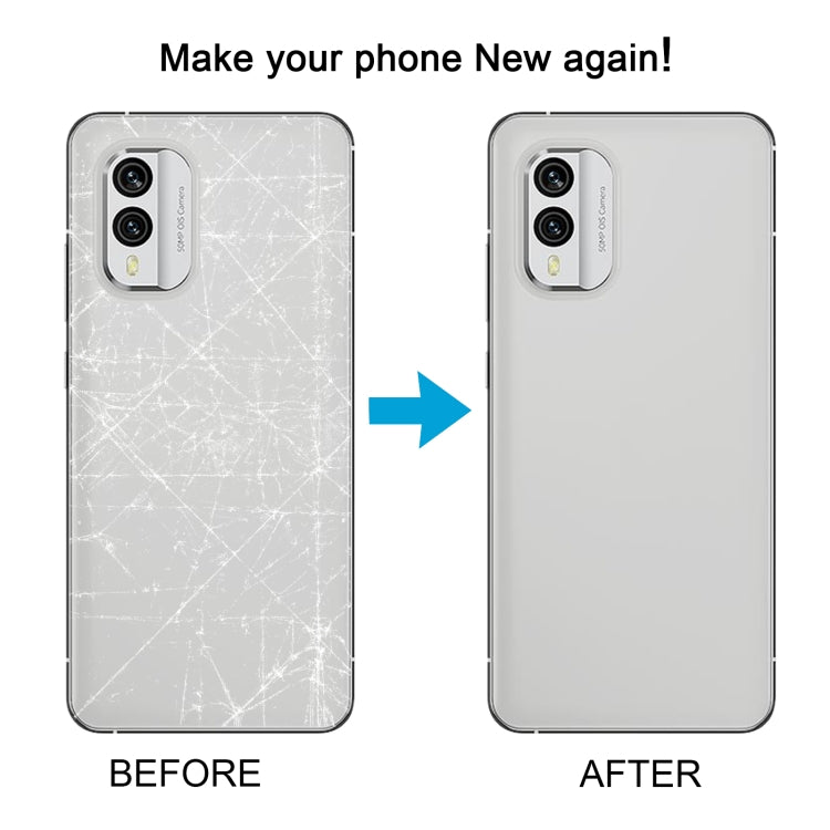 For Nokia X30 Original Battery Back Cover(White)