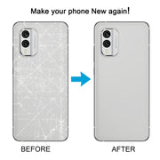For Nokia X30 Original Battery Back Cover(White)