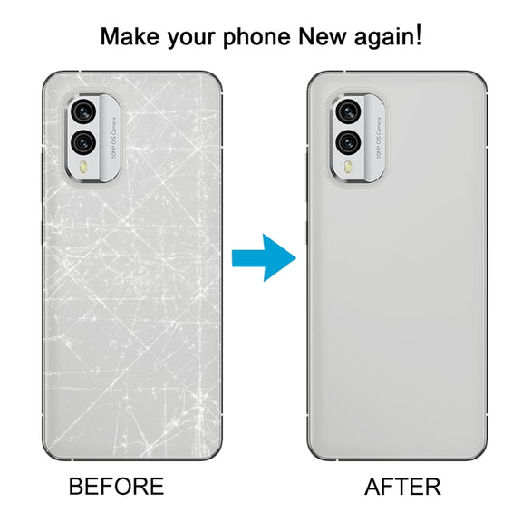 For Nokia X30 Original Battery Back Cover(White)