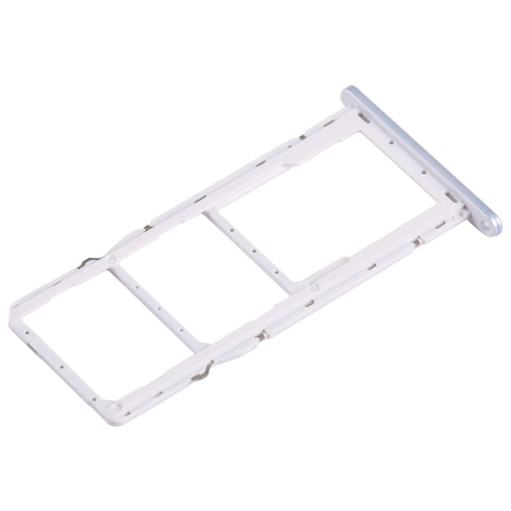 For Nokia G10 Original SIM + SIM + Micro SD Card Tray (Silver)