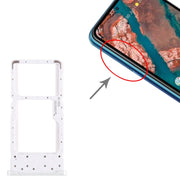 For Nokia X20 Original SIM + SIM / Micro SD Card Tray (White)