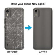 For Nokia C12 Original Battery Back Cover(Brown)