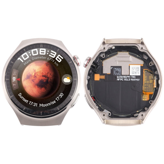 For Huawei Watch 4 Pro Original LCD Screen and Digitizer Full Assembly With Frame (Silver)