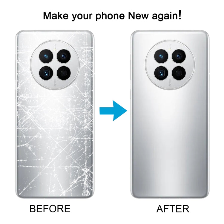 For Huawei Mate 50 Battery Back Cover(Black)