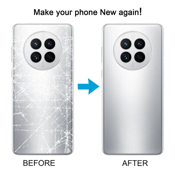 For Huawei Mate 50 Battery Back Cover(Purple)